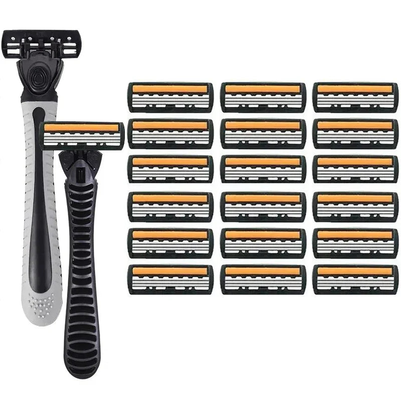 3-Layer Shaver Sack Stainless Steel Safety Razor