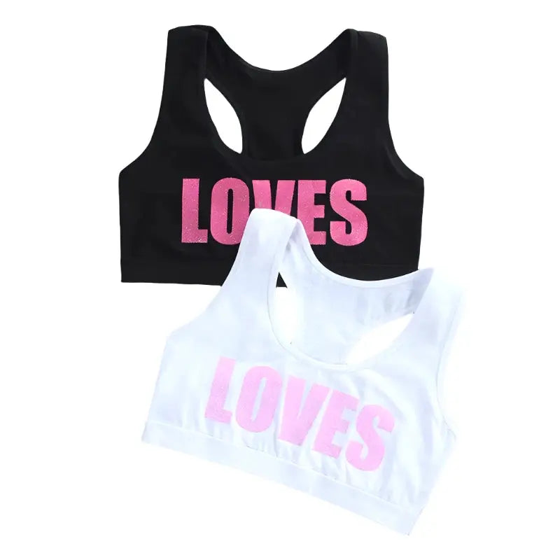 Cotton Training Bras for Growing Girls