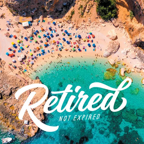 Retired Not Expired Hardcover Book - Paperback