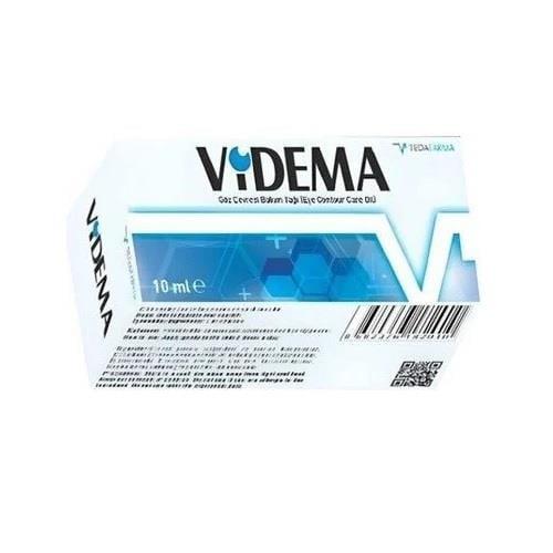 Videma Eye Care Oil with Dimethicone - 10ml, Gentle Eye Area Moisturizer for Sensitive Skin