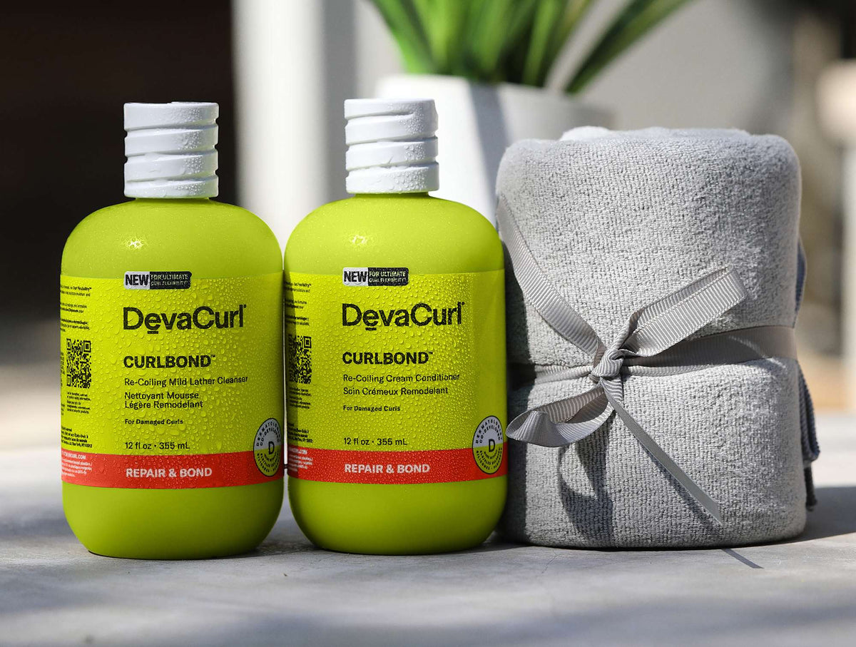 DevaCurl CurlBond Cleanser for Curly Hair, 13 oz