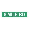 Sticker - 8 Mile Street Sign