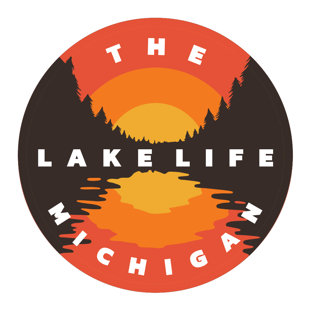 Sticker - The Lake Life - Michigan - Round
