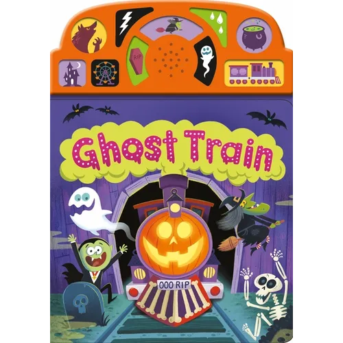 On the Move: Ghost Train - Board Book