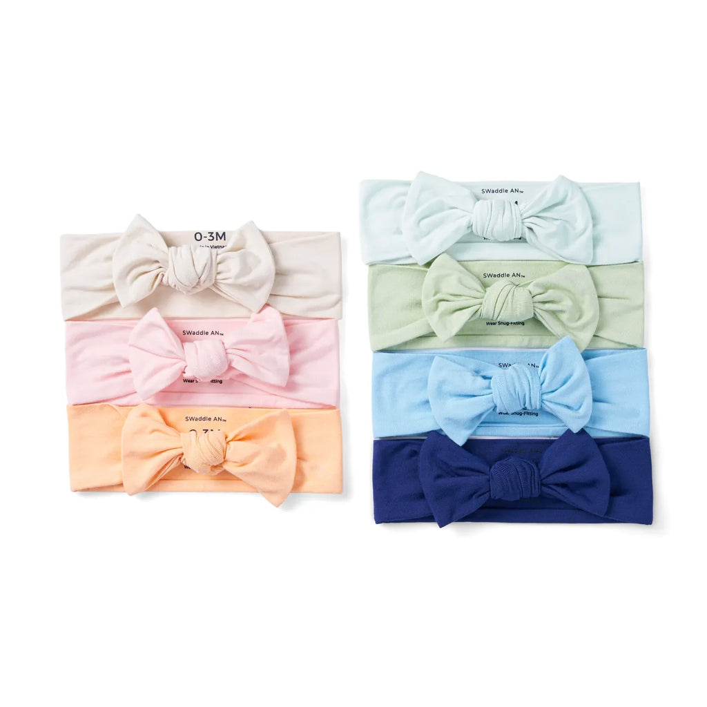 Baby Bows in Peach Fuzz