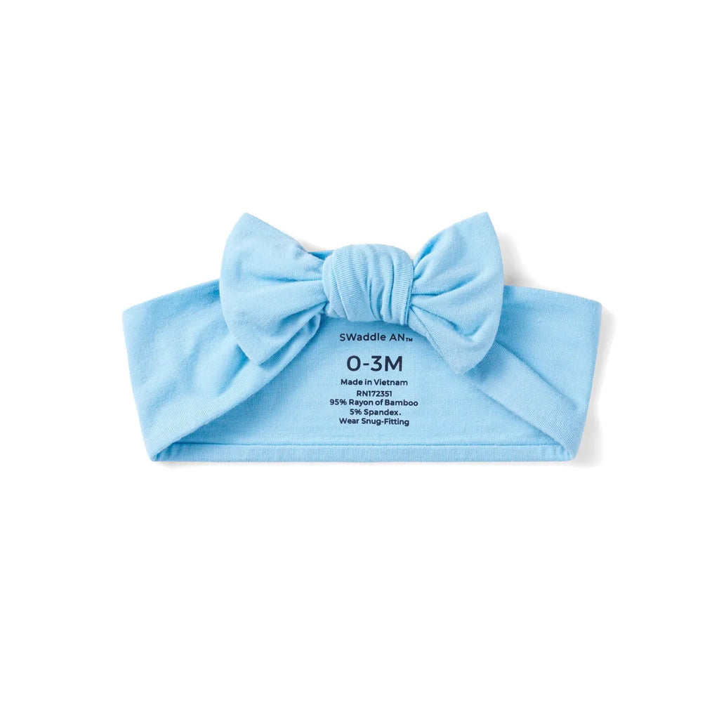 Baby Bows in Blue Bell