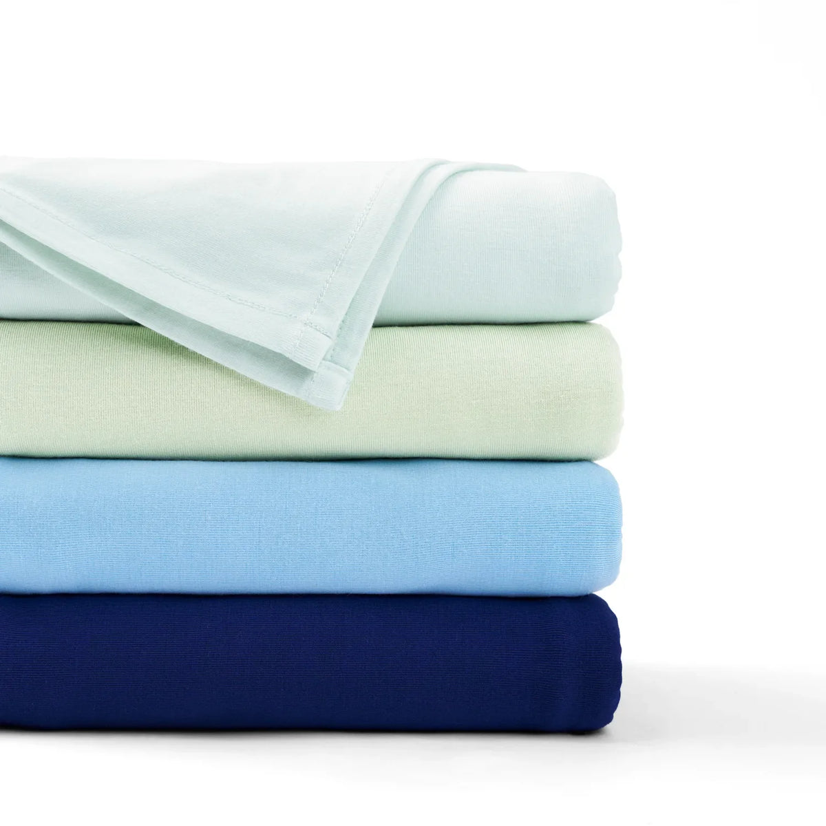 Bamboo Swaddle Blankets in Blue Depths