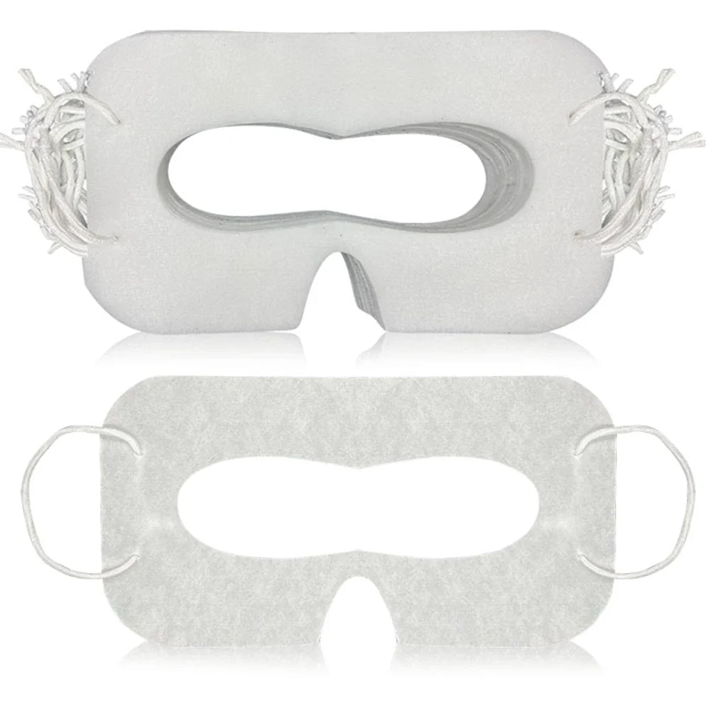 100pcs Disposable VR Mask Breathable VR Eye Covers Universal Virtual