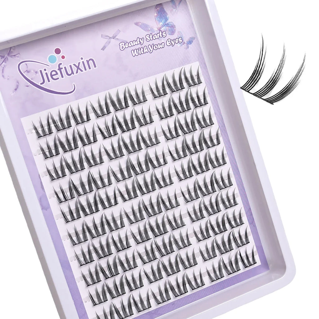 Eyelash Clusters Natural False Eyelashes Extenstions Long-Lasting Cat Paw Cluster Thick Lashes