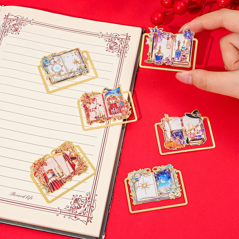 Knight Crescent Moon Bookmark Enchanting Themed Page Holder