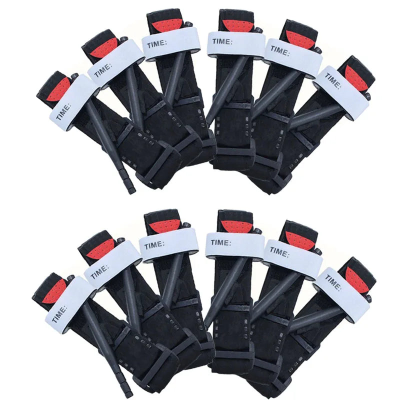 1/12 Pcs Emergency Tourniquet Outdoor Portable First Aid Quick Slow