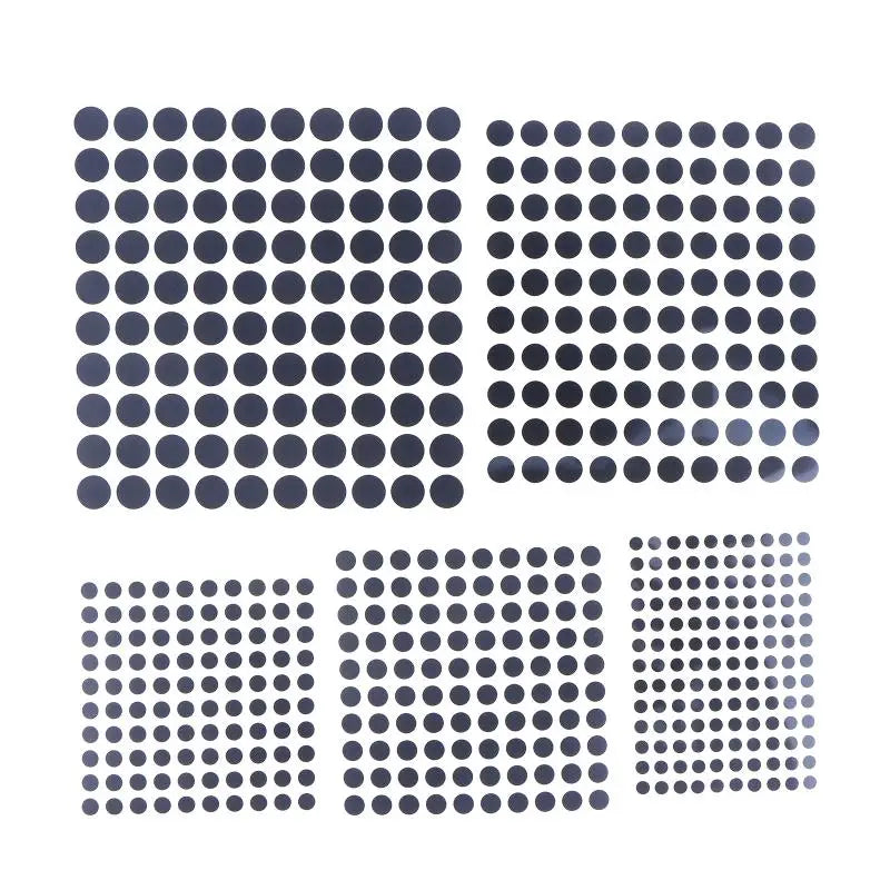 100pcs Black Light-Blocking Stickers for VR Glasses AI Intelligent
