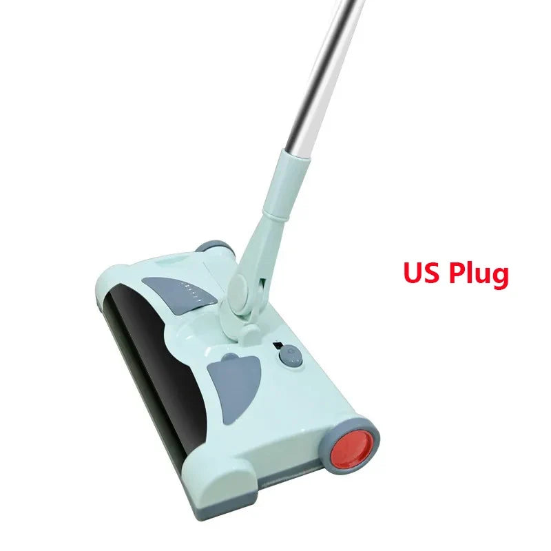 Newest Electric Floor Sweeper Cleaner Rechargeable Wireless Hand Push Vacuum Cleaner Household Mop Broom Machine