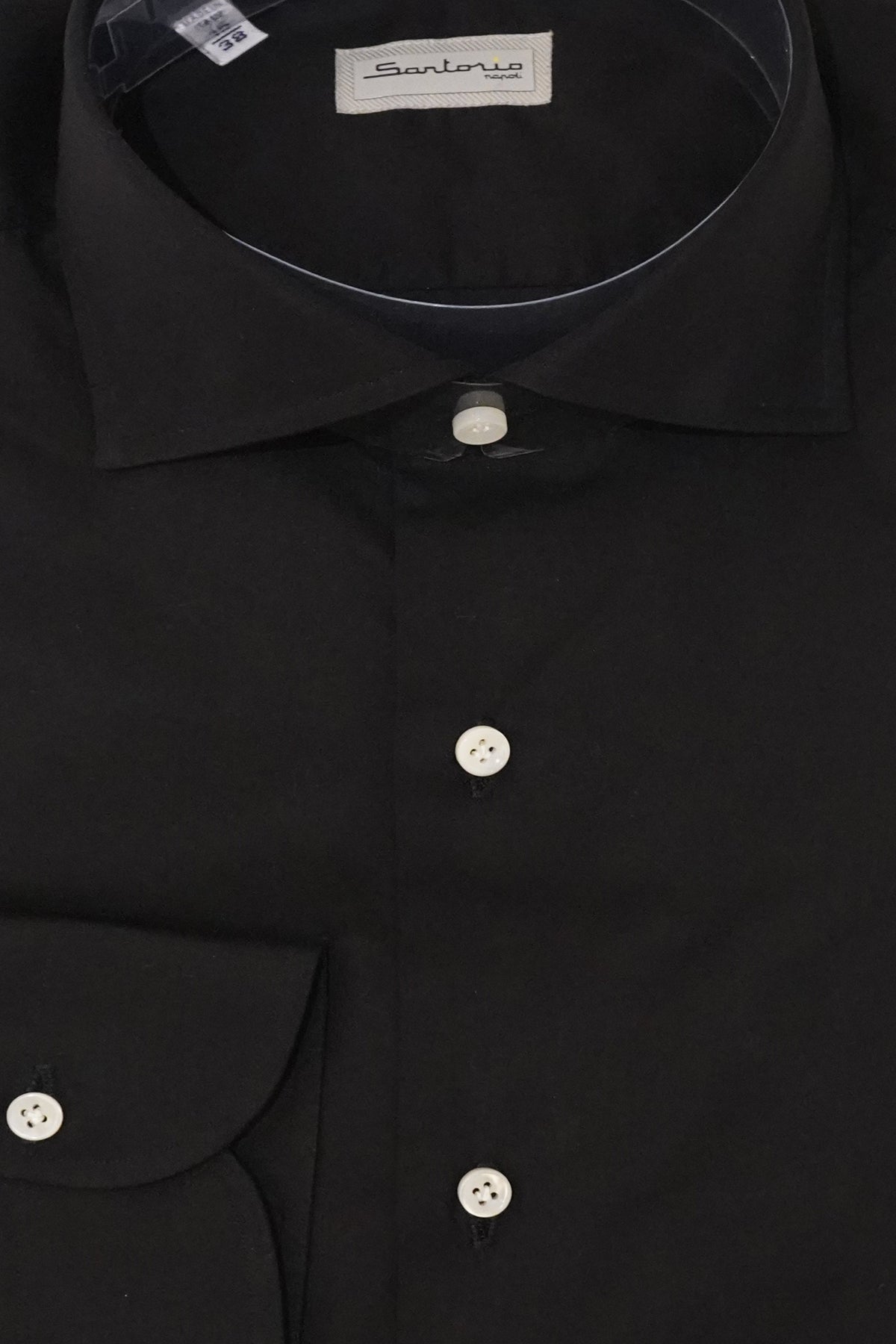 Sartorio Solid Cotton Dress Shirt