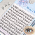 Mink False Eyelashes Natural Russian 3D Lashes Individual Eyelash Extension Cluster Makeup Tool Lash