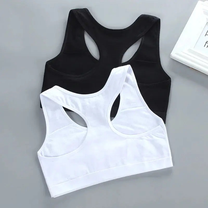 Cotton Training Bras for Growing Girls