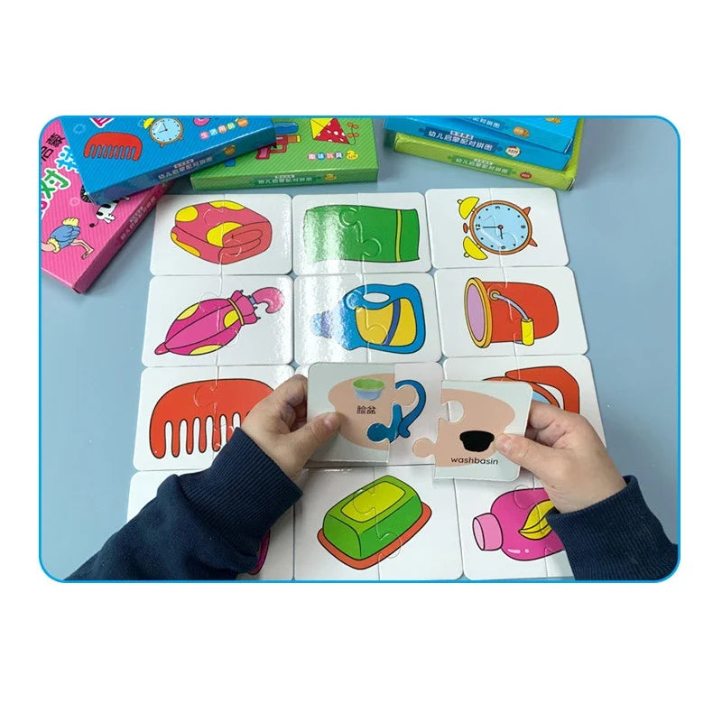 Montessori Cards Educational Toys for Children Learning & more
