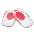 Silicone Gel Insoles Pain Cushion Bone Spurs Pain Relief Heel Cushion Thickened Soft Half Heel Insole Pad Height Increase