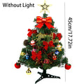 30/45cm Mini Christmas Tree New Year Gift Party Decoration Artificial Christmas Tree LED Light DIY Handicraft Xmas Tabletop Tree