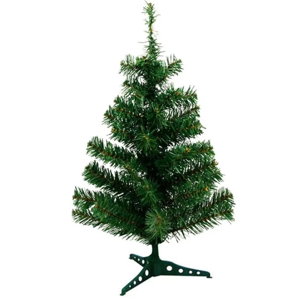 30/45cm Mini Christmas Tree New Year Gift Party Decoration Artificial Christmas Tree LED Light DIY Handicraft Xmas Tabletop Tree