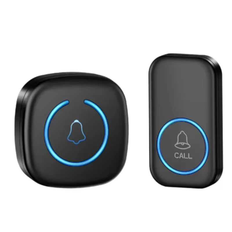Smart Wireless Welcome Doorbell 300M Long Range 60 Melodies with US/EU/UK Plug for Home Office Security