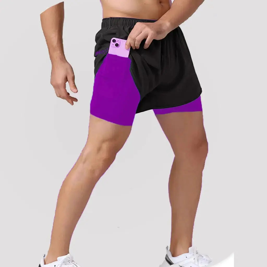 Men's Lightweight 2-in-1 Running Shorts