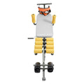 Back Stretcher Traction Bed 330lbs Capacity Adjustable Length Cervical Lumbar Spine Stretcher for Home Office