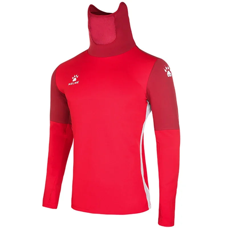 Men's Thermal Training Pullover with Face Cover & Thumb Holes