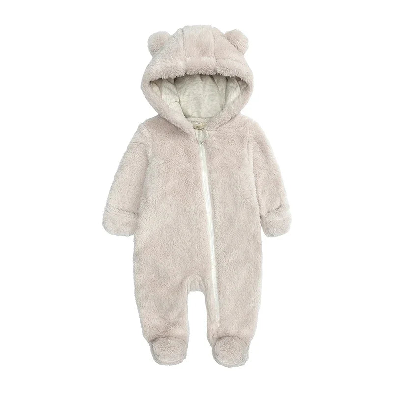 0-24m Baby Rompers Clothes Winter Newborn Baby Boy