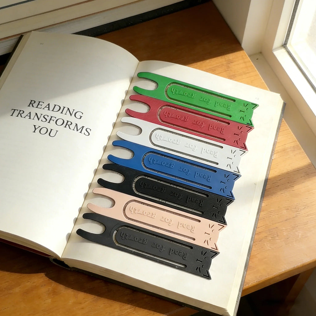 Book Lovers Students Multi-Color Options 3-Piece Set for Growth"