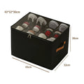 Shoe Organizer for Closet Foldable Shoe Storage Containers with Clear Cover Fits up to 16-32 Pairs with Adjustabele Dividers