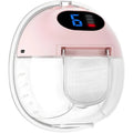 Adjustable Suction Wearable Electric Breast Pump Hands‑Free In‑Bra Design Quiet Portable Breast Milk Pump for Daily Breastfeedin