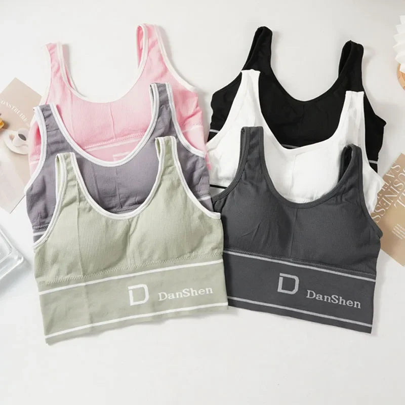 Seamless Wireless Sports Bras for Women