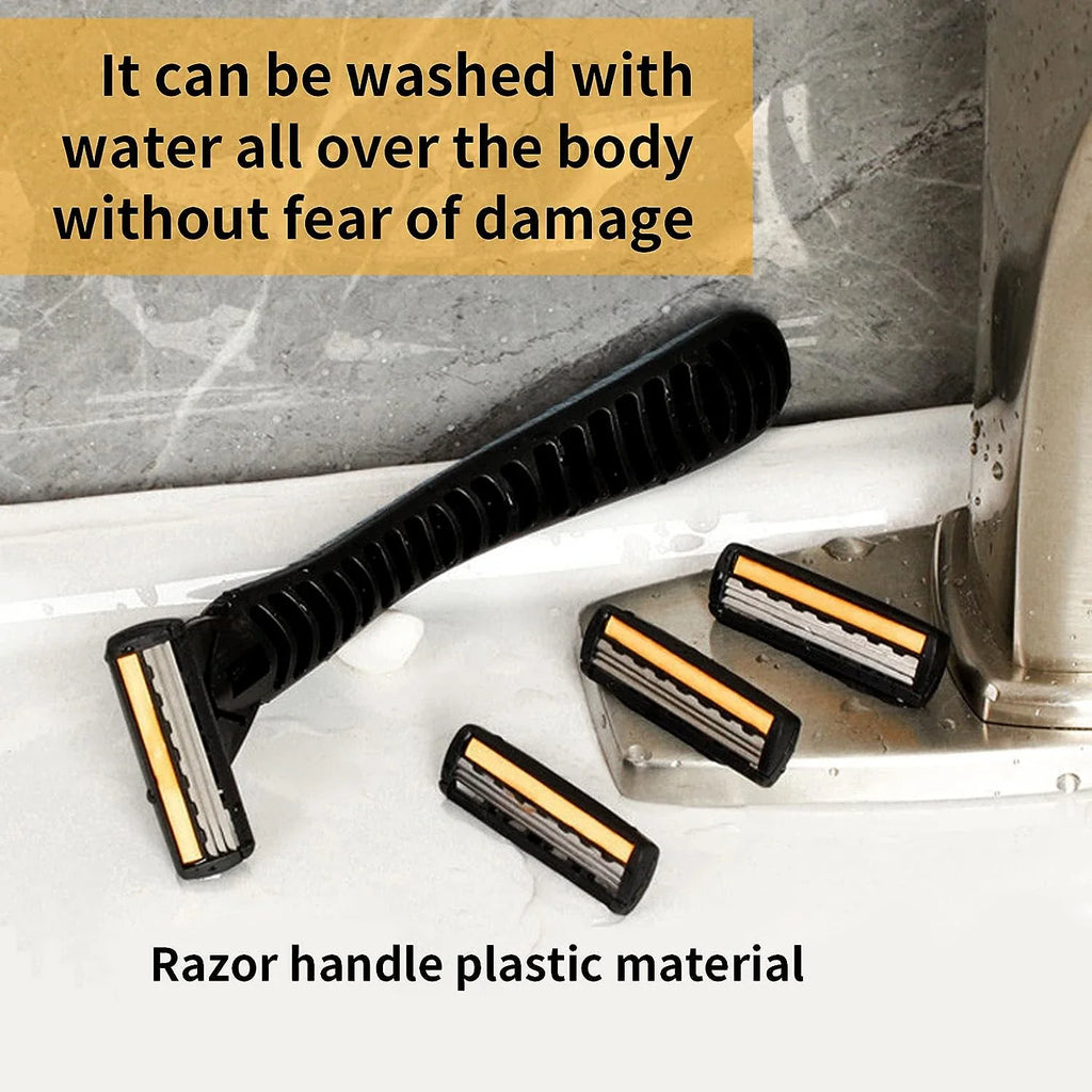 3-Layer Shaver Sack Stainless Steel Safety Razor