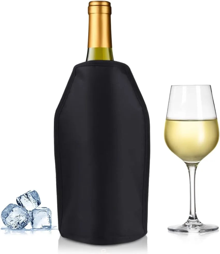 Wine Cooling Holder Ice Bag Jelly Picnic Beverage Nylon Wine Cooler Sleeve Soft Drink Rack Bar Tools For Beer Champagne Bucket