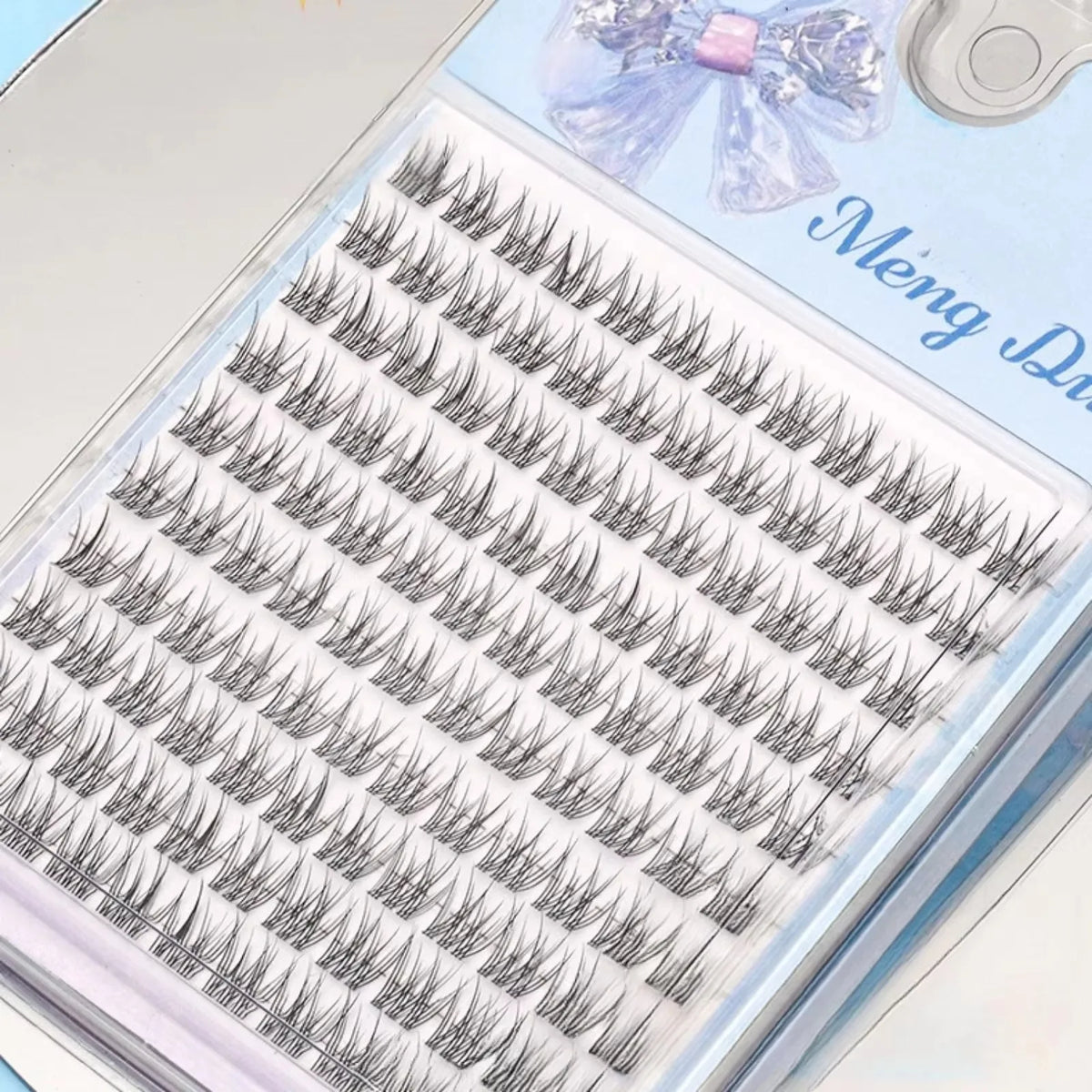 Mink False Eyelashes Natural Russian 3D Lashes Individual Eyelash Extension Cluster Makeup Tool Lash