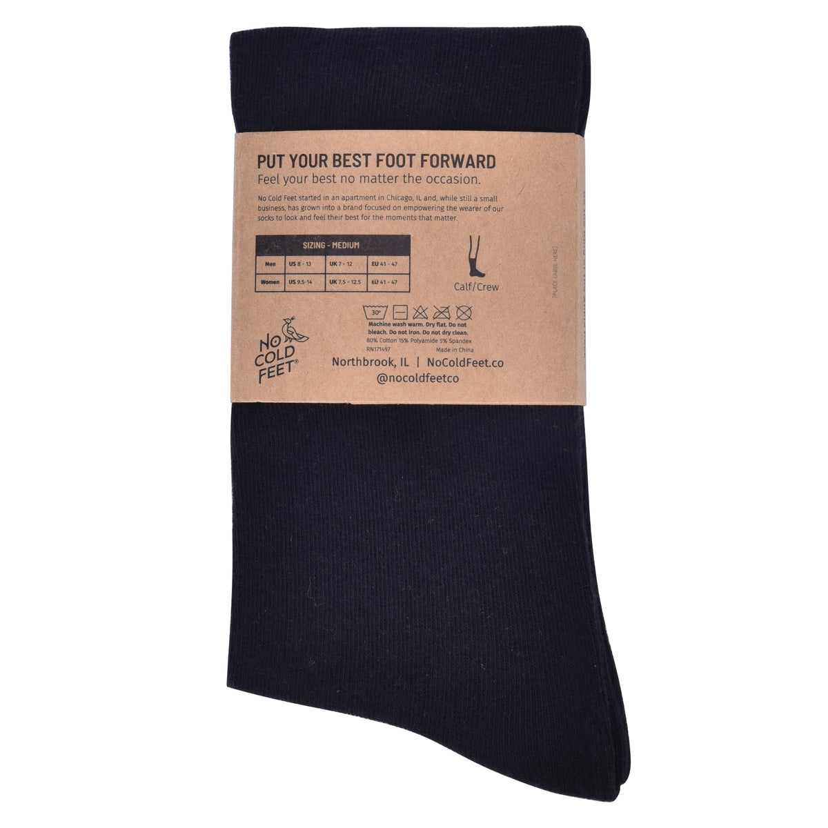 Solid Black Socks