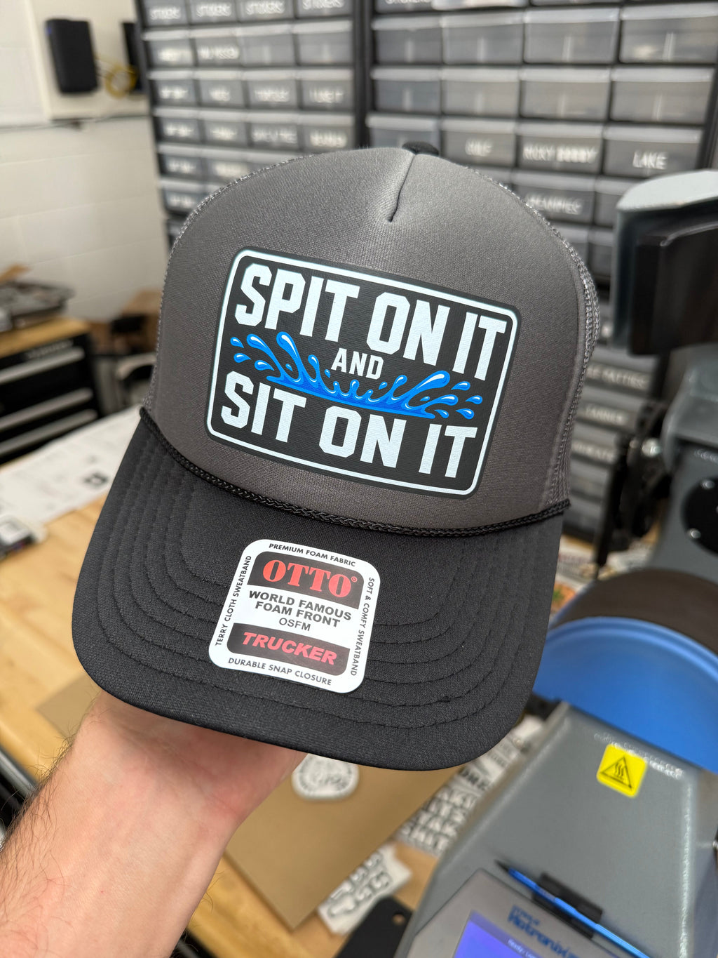 Spit On It Foam Snapback