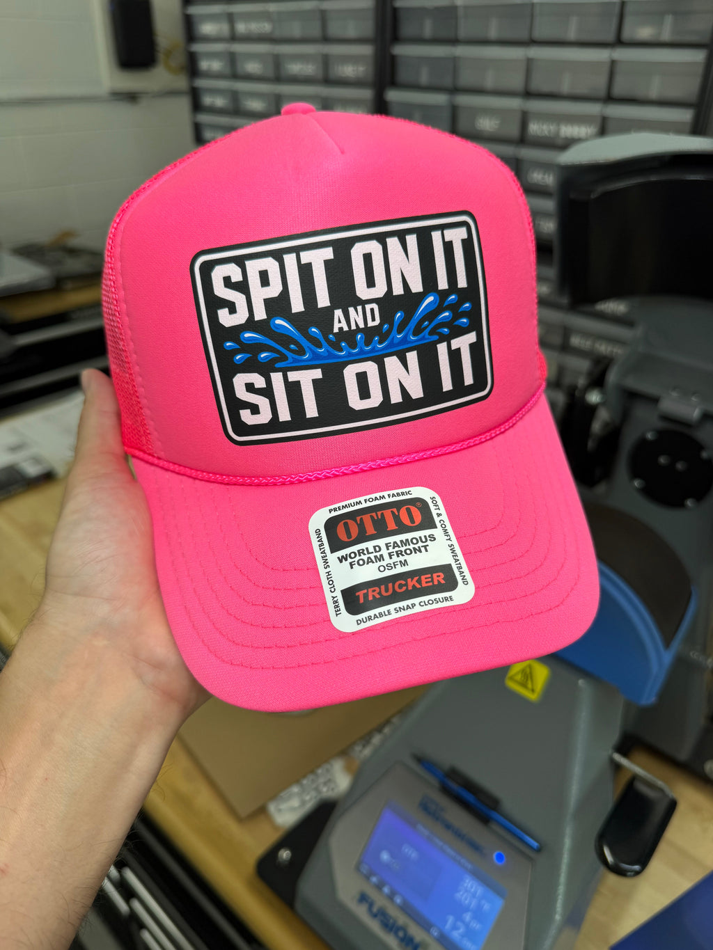 Spit On It Foam Snapback