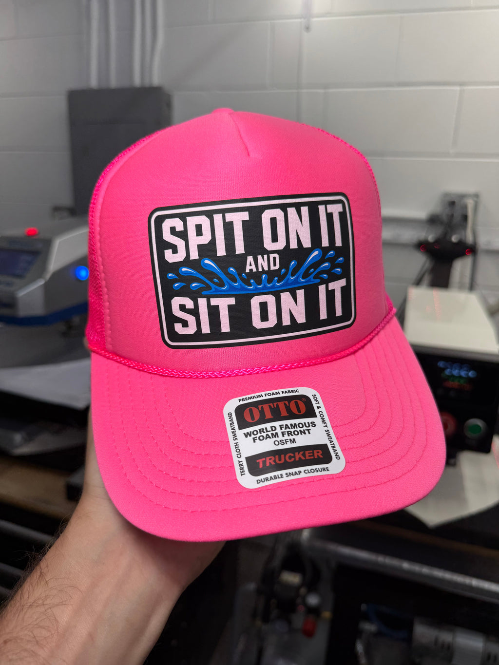 Spit On It Foam Snapback