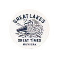 Sticker - Great Lakes Jet Ski - Round