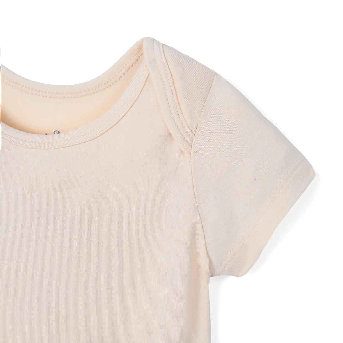 Bamboo Baby Bodysuit in Sand