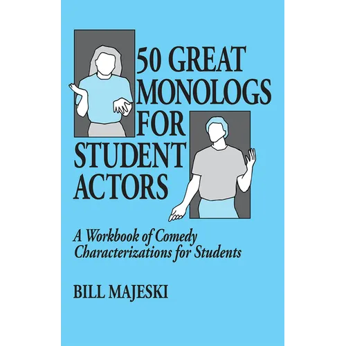 50 Great Monologs for Student Actors - Paperback