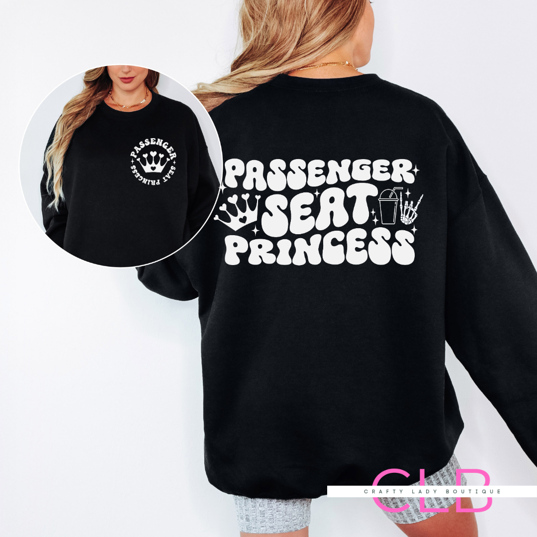 Passenger Seat Princess Sweatshirt