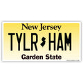 Taylor Ham License Plate Sticker