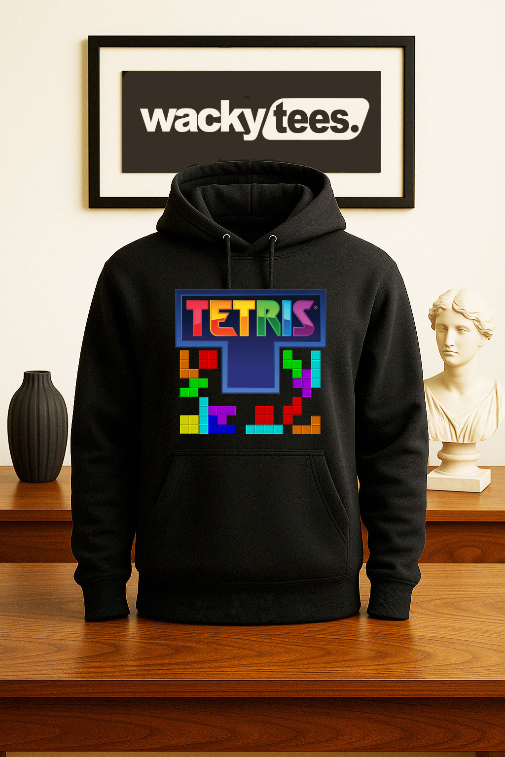 Tetris Brick Game Retro Classic Graphic Tee Shirt