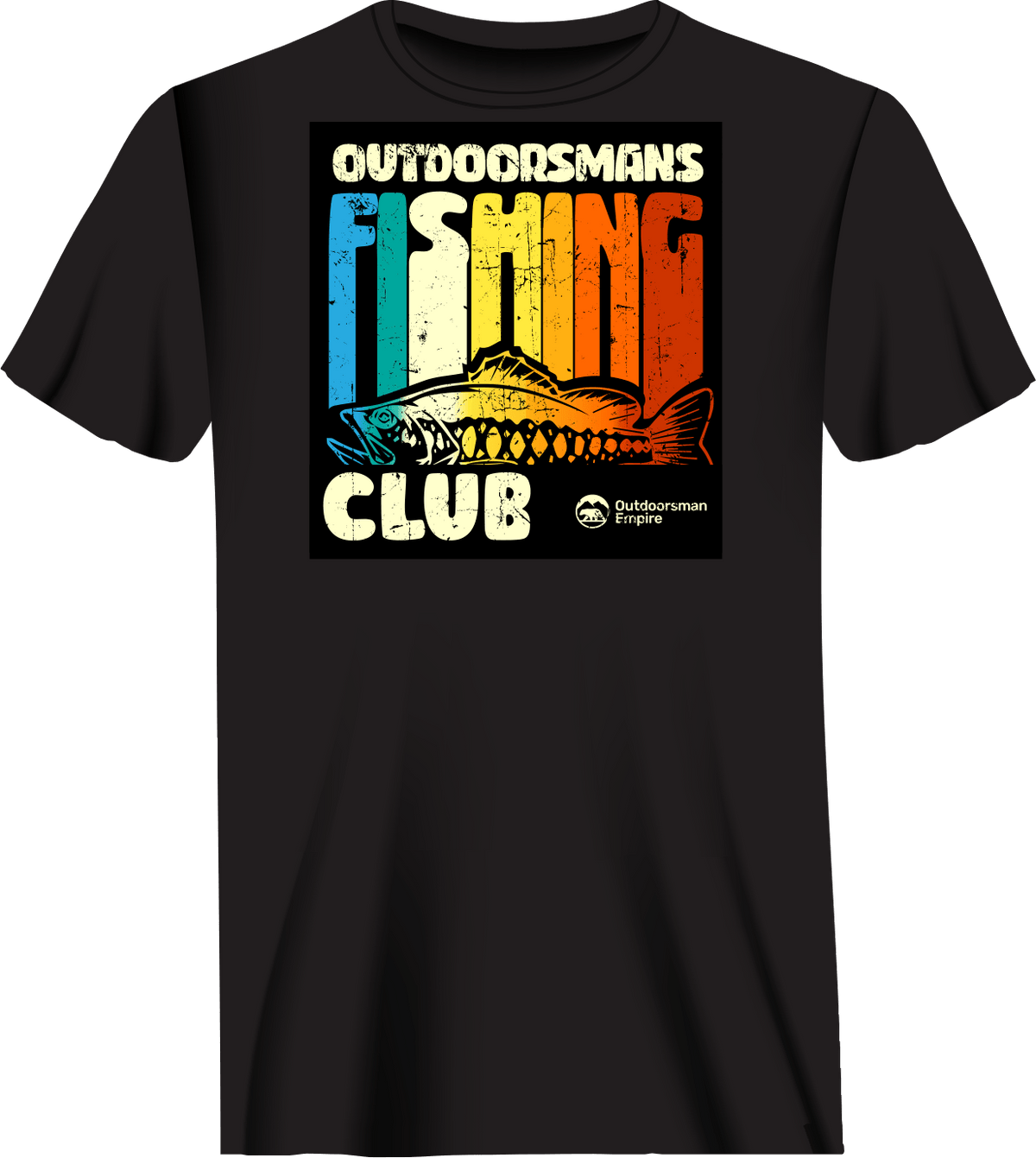 Outdoorsman Fishing Club Man T-Shirt