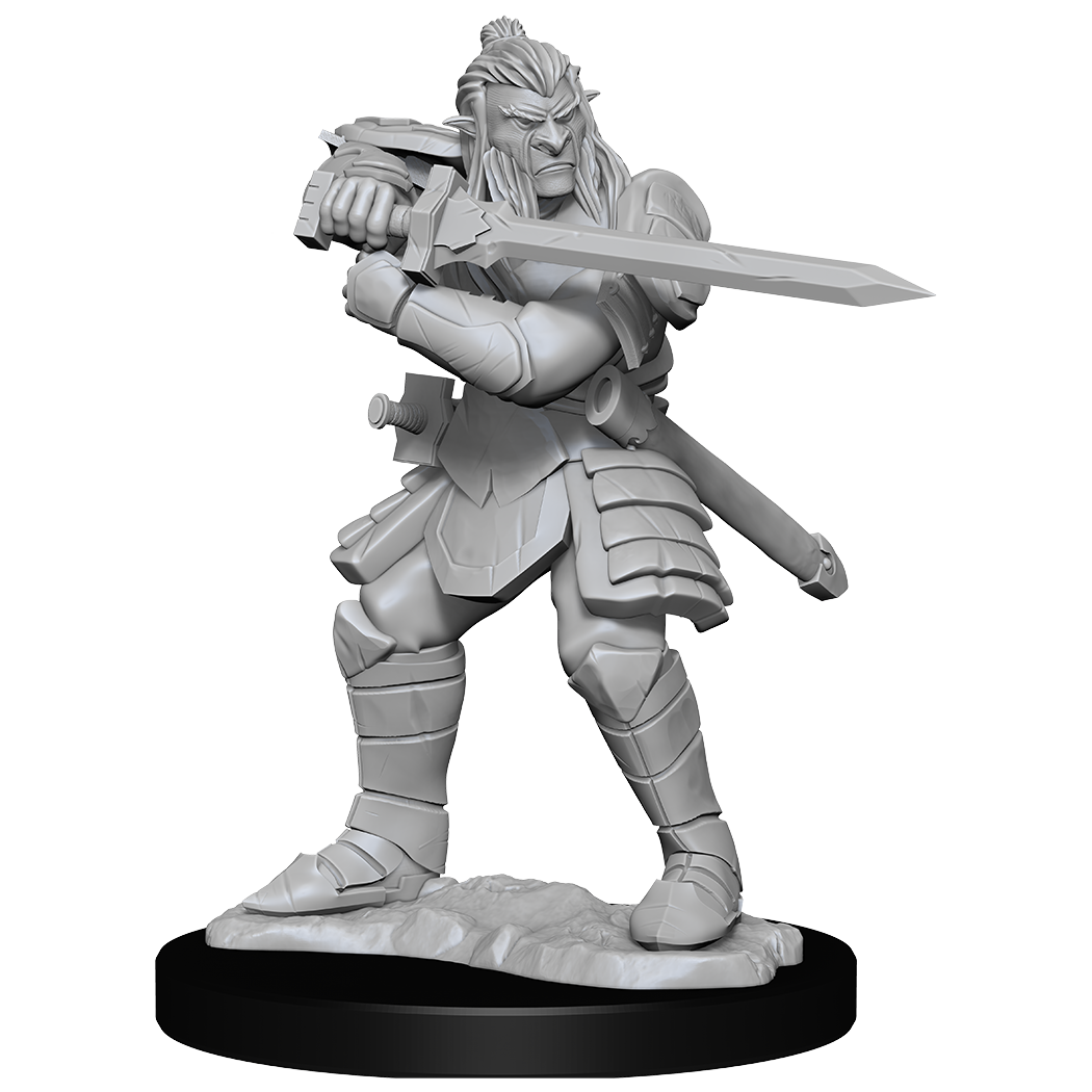 D&D: Nolzur's Marvelous Miniatures - Hobgoblin Fighter Male & Hobgoblin Wizard Female
