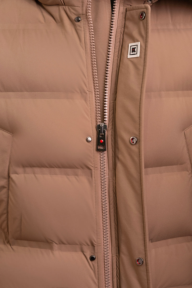 Kired by Kiton HEKLA Nylon-Goose Down Puffer Coat