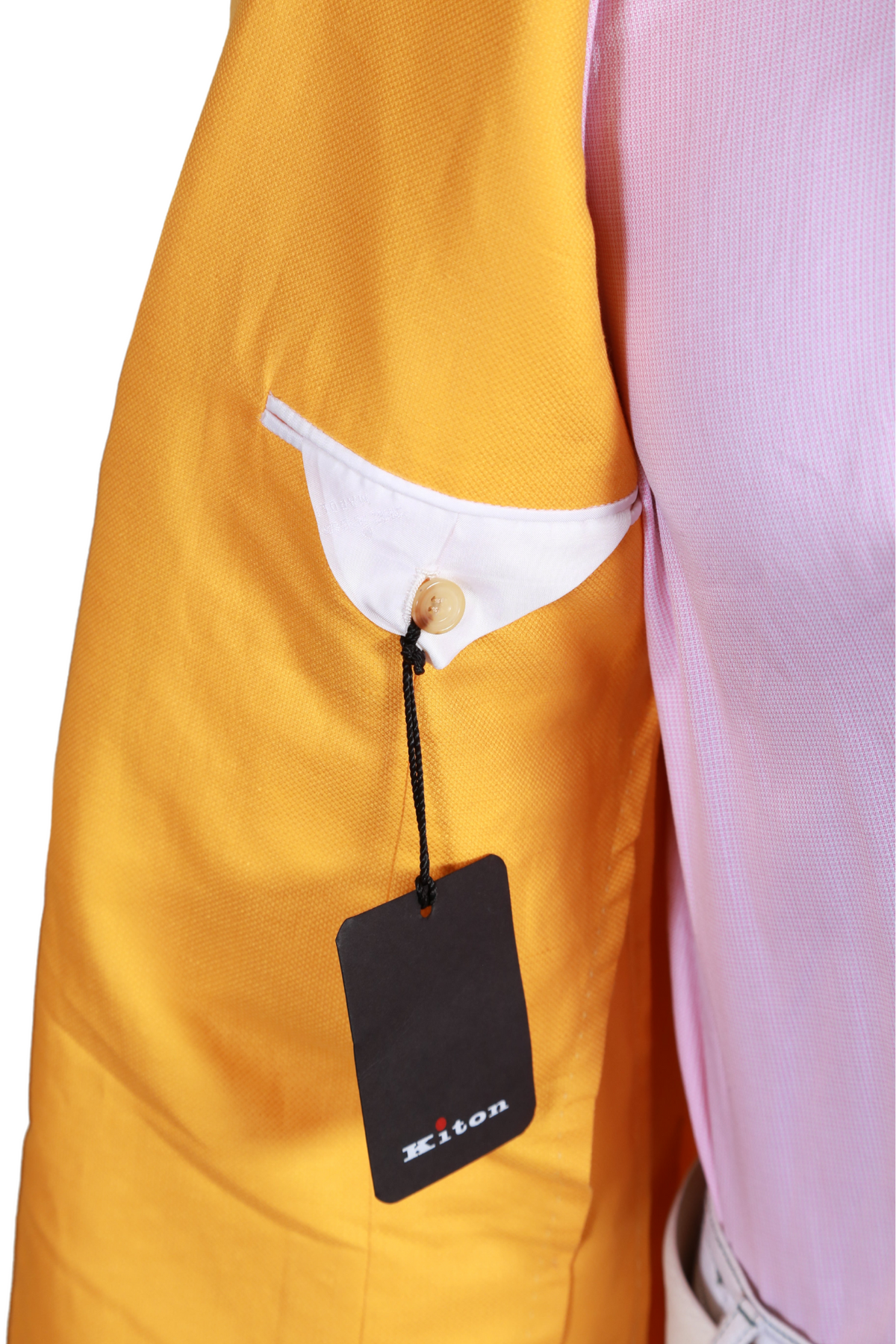 Kiton Birdseye Cotton-Linen Sport Jacket